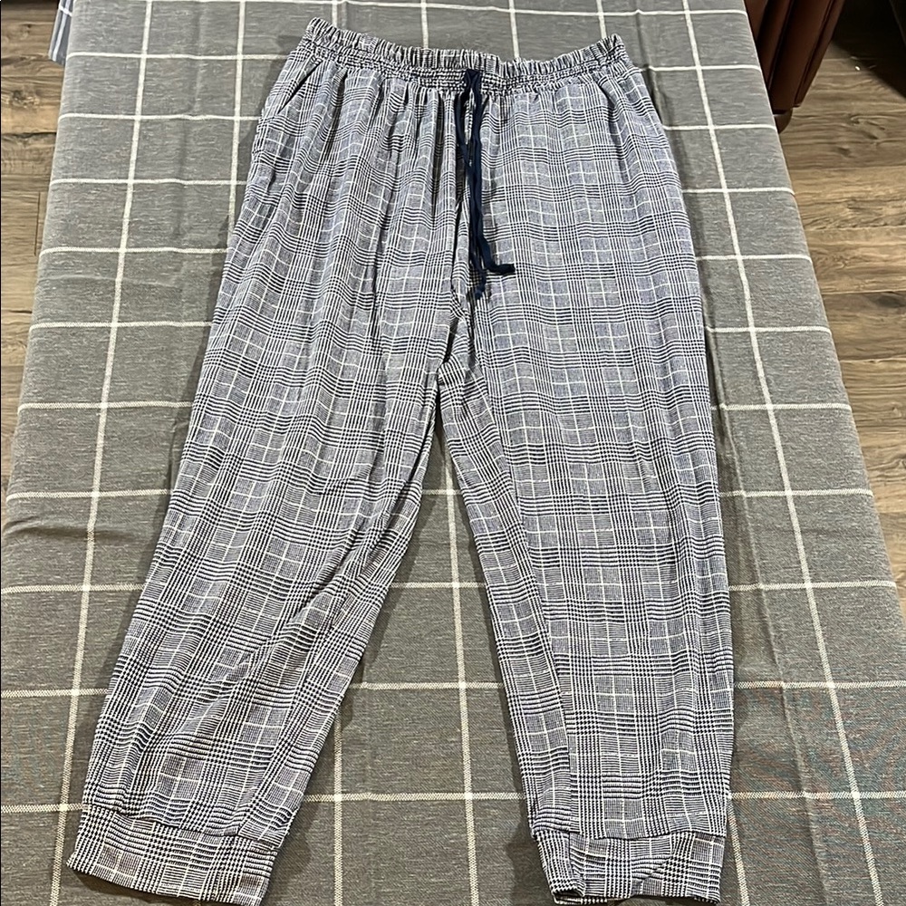 See You Monday Gray and Black Track Pants Relaxed Fit